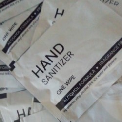 Toalhitas álcool gel (100 Uni)