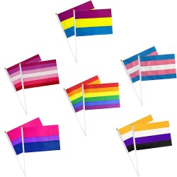 Mini-Bandeiras Pride para...