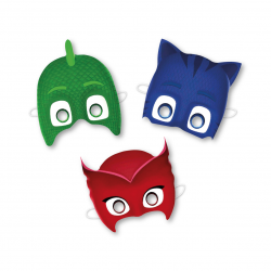 Máscaras de Festa PJ Masks...