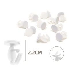 Clips em forma de coração...