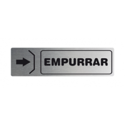 Placa Sinalética Alumínio -...