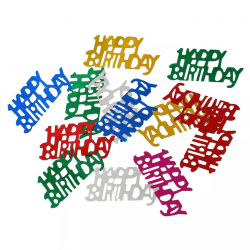 Confetis Happy Birthday...