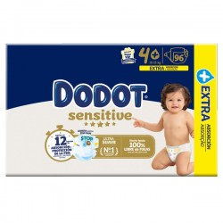 Fraldas Sensitive TAM: 4+...
