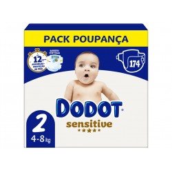 Box Fraldas Sensitive TAM:...