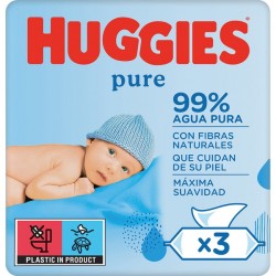 Toalhitas Huggies Pure -...