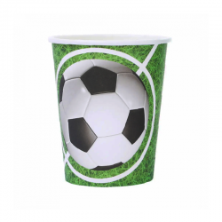 Copos de Papel Tema Futebol...