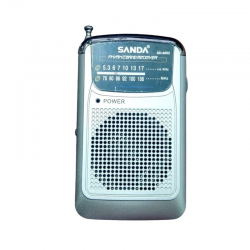 Rádio AM/FM portátil com...