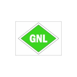 Sinal Adesivo GNL (Dístico...
