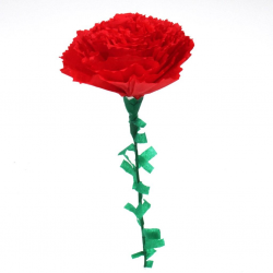 Cravo de papel Vermelho (20cm)